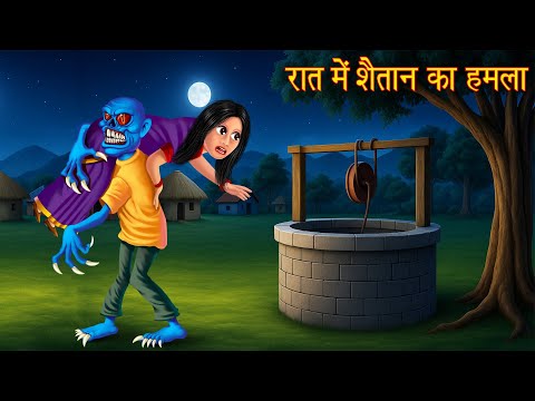 रात में शैतान का हमला | Zombie Attack | Horror Stories | Chudail Ki Kahaniya | Bhootiya Kahaniya