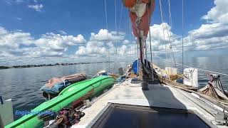 Mount Reef Lines & Companionway and a Squals and anchor Drag to Follow