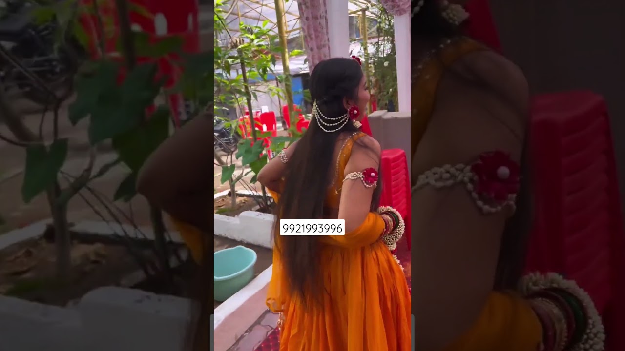 Flower Jewellery For Haldi Mehendi 