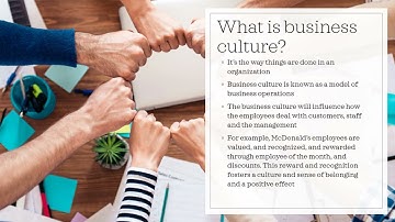 Business Culture | BTEC Business Level 3,  Unit 6