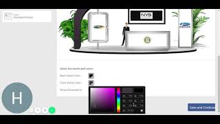 JA Inspire Virtual Booth Set-up