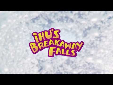 Ihu's Breakaway Falls dropping at Aquatica Orlando