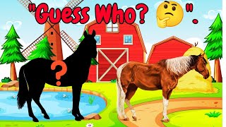 Guess the Animal Shadow Game for Kids! 🐴🤔 | Animal Sounds | Boom Junior TV screenshot 5