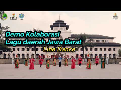 Kolaborasi Lagu daerah Jawa Barat - Line Dance - Demo by Instruktur ULD wilayah Jawa Barat