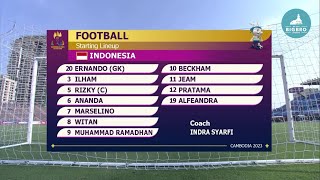 INDONESIA 3-0 PHILIPPINES | Football - Men's Group Stage Match Highlights | SEA Games Cambodia 2023