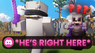 Minecraft pvp but im BLINDFOLDED