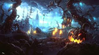 Spooky Haunted Forest Ambience 4K 💀 Dark Halloween Sleep Music & Deep Focus (2 Hours)