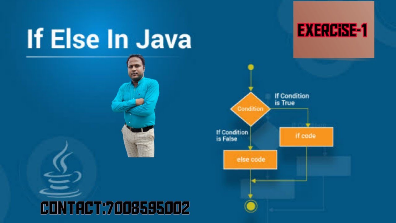 JAVA CONDTIONAL CONSTRUCT EXERCISE PART-1 - YouTube