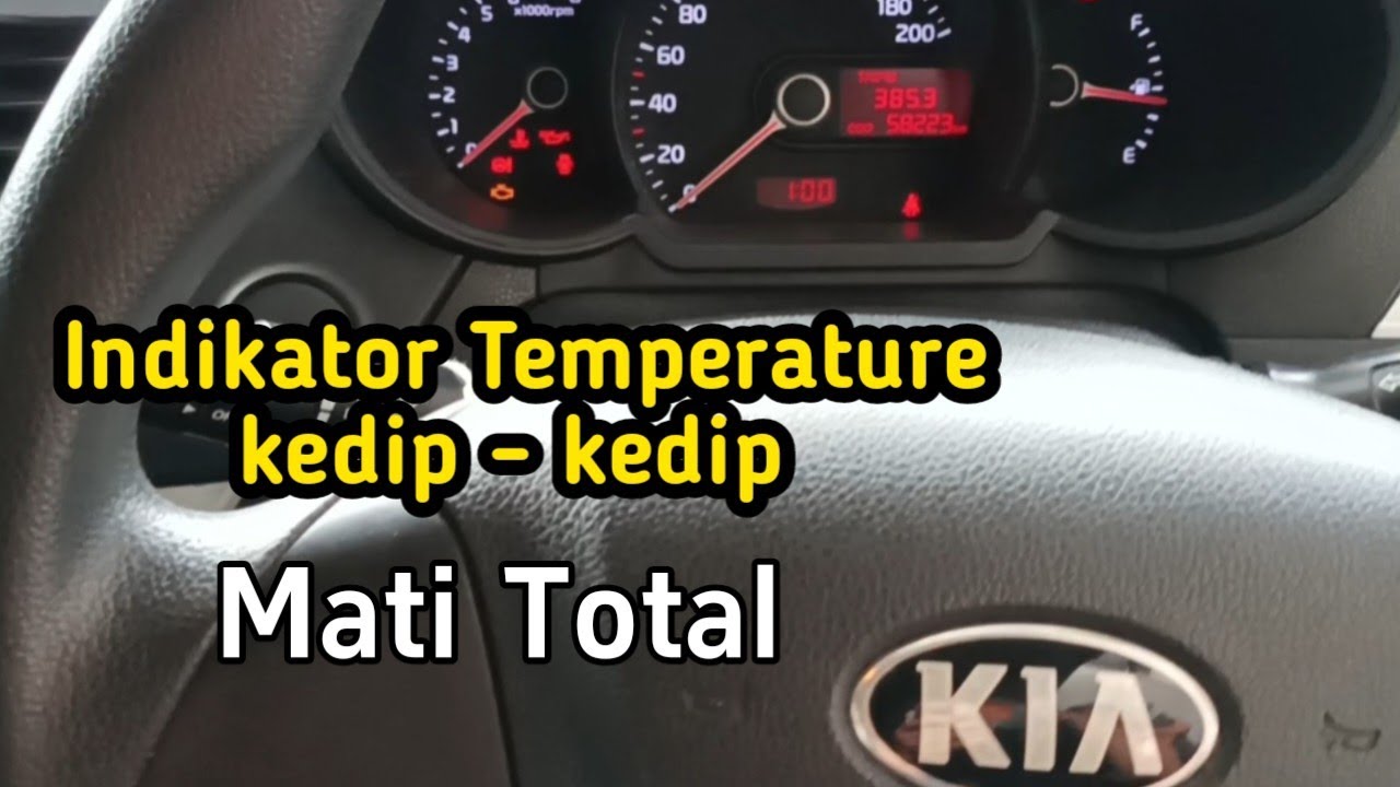 Kia Picanto Temperature Suhu Kedip - Kedip #kiapicanto #kiaindonesia #picanto #picantomanual