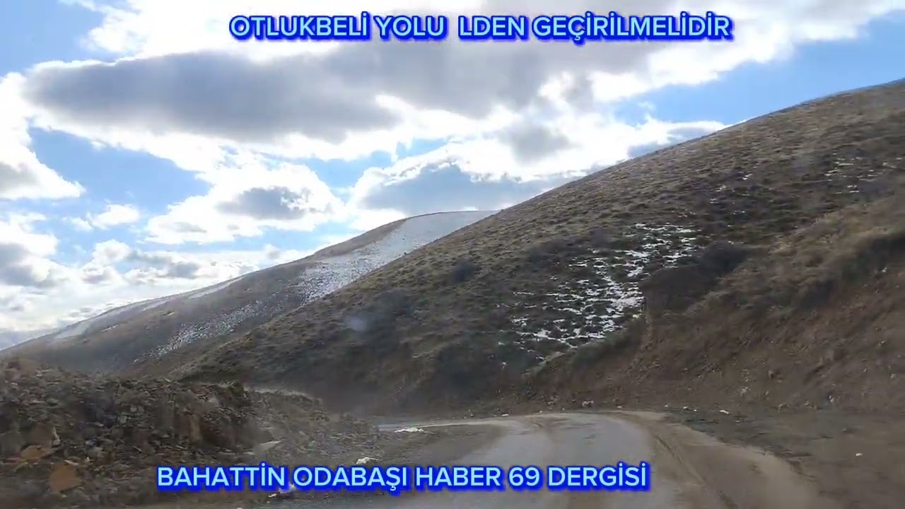 BAYBURT OTLUKBELİ YOLU ELDEN GEÇİRİLMELİDİR