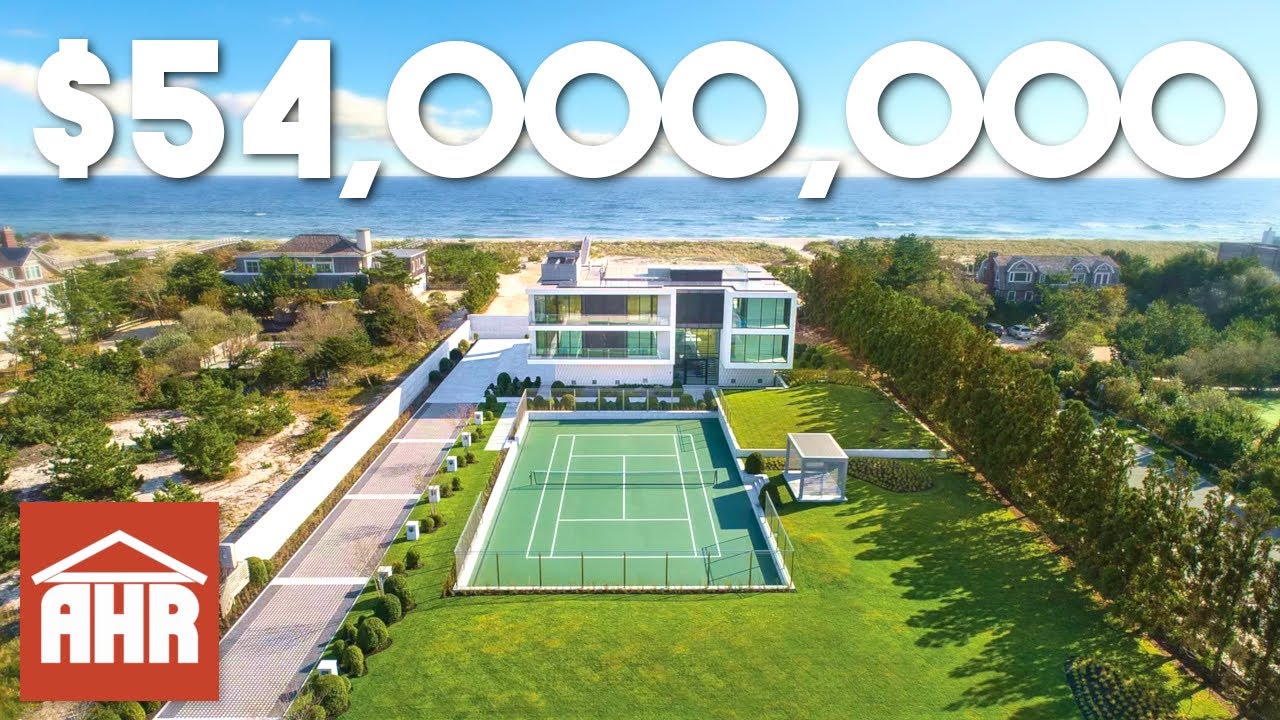 INSIDE OF A $54,000,000 LONG ISLAND MANSION - YouTube