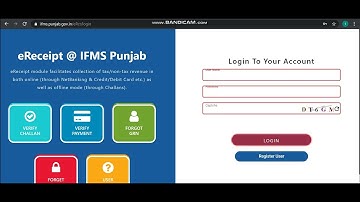 IFMS Punjab eReceipt Portal Challan Work Introduction #challan #government #fee #licence