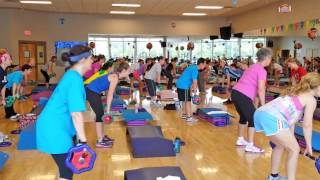 LES MILLS body pump class at Greater Palm Harbor YMCA - YMCA of the Suncoast