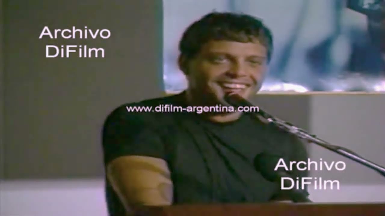 Luis Miguel - Conferencia - Álbum Aries- (Argentina) -  (1993) 4K