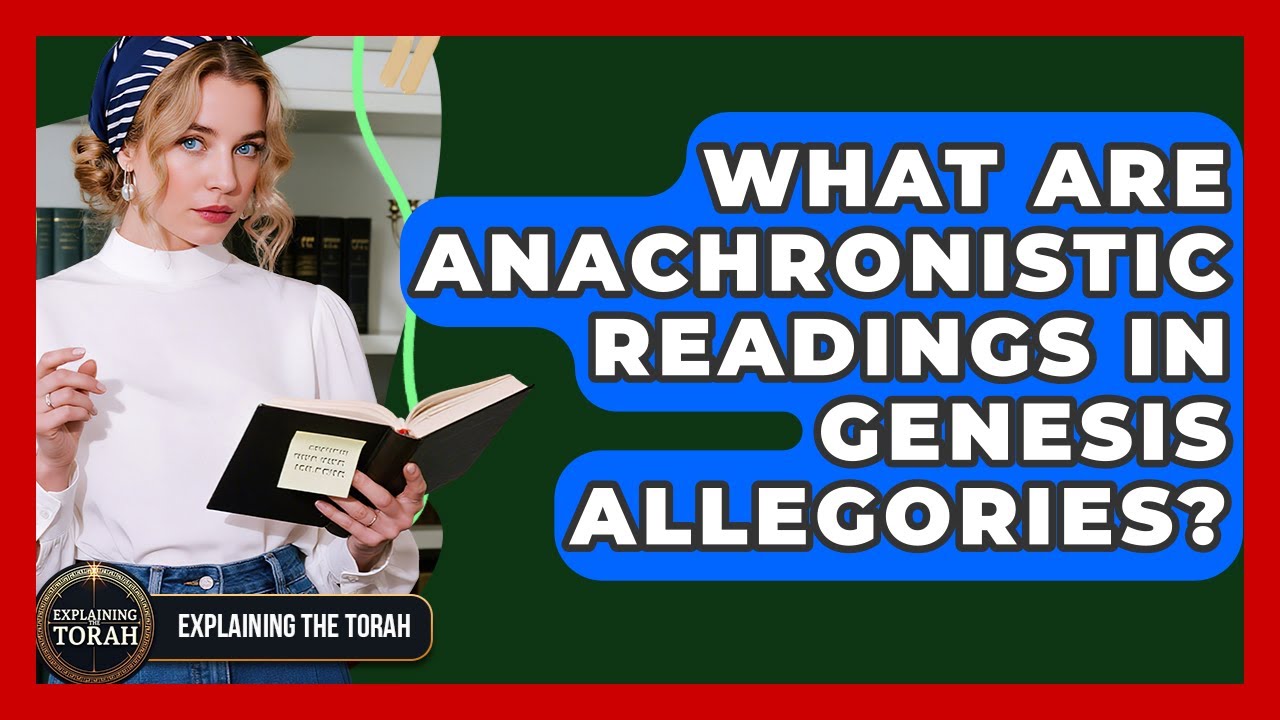What Are Anachronistic Readings In Genesis Allegories? - Explaining The Torah