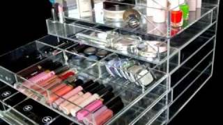 Sherrieblossom Icebox - Celebrity Brand Makeup Organizer