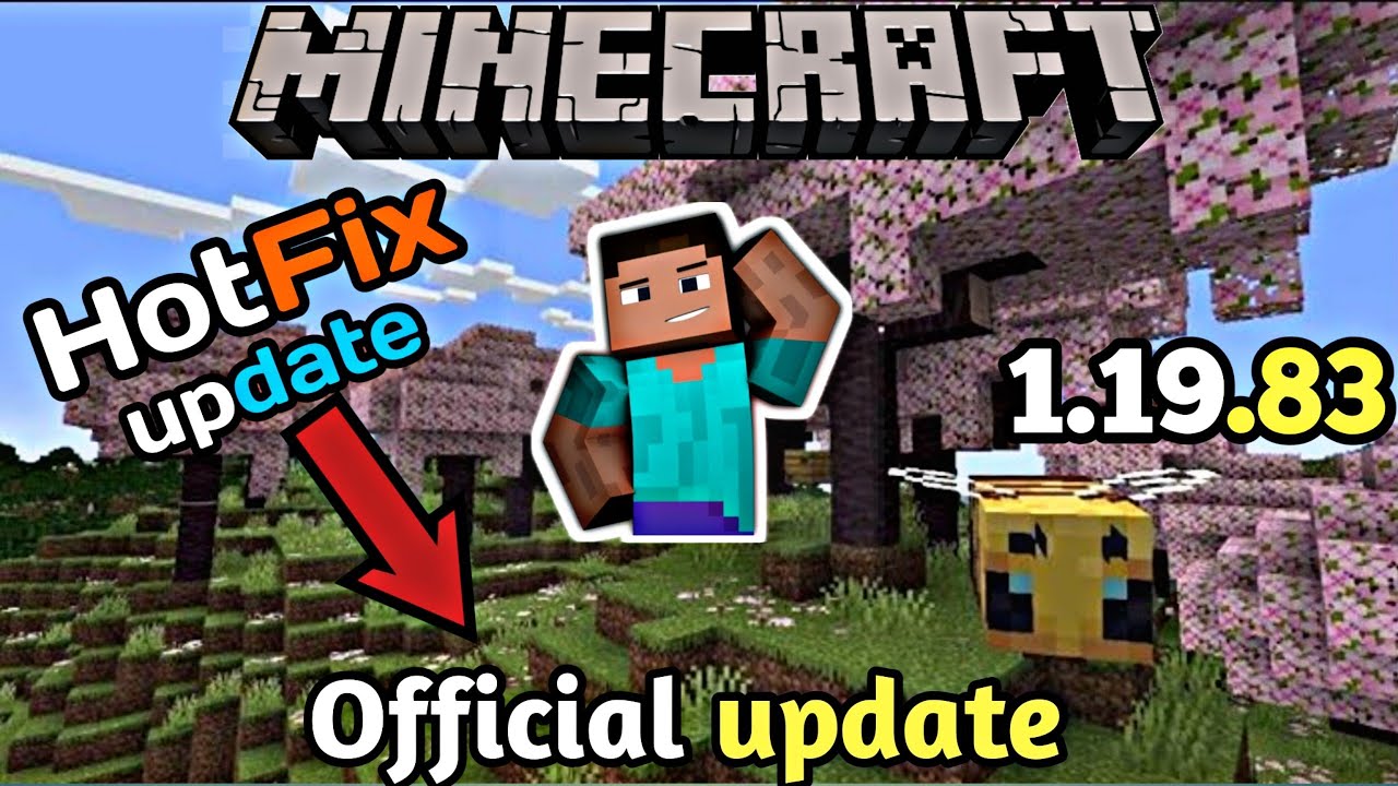 new official 🥳 update is here|| New Official update || Minecraft pocket ...