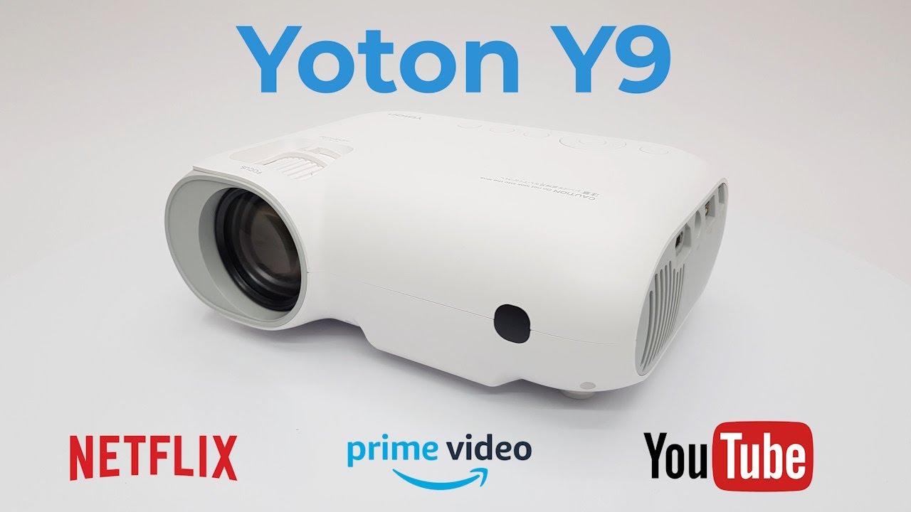Proyector YOTON Y9 400 ANSI 1080P Nativo 4K -Blanco