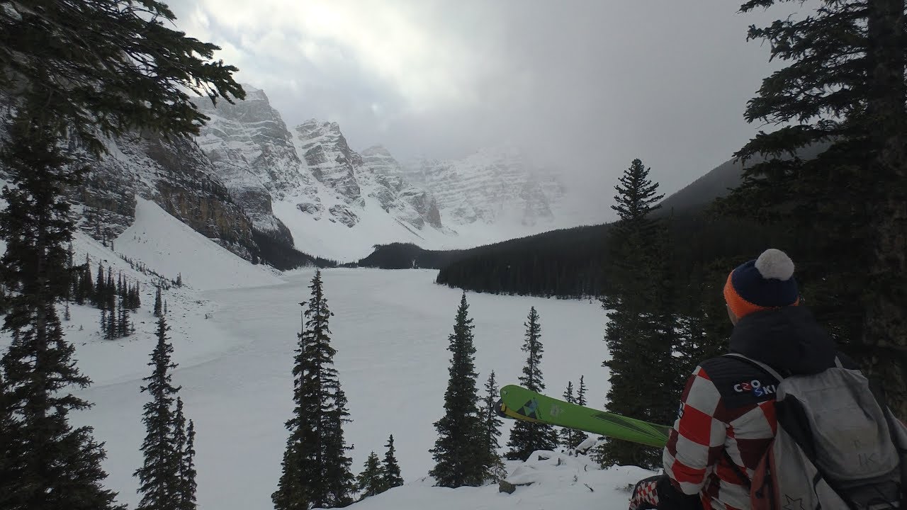 Ski Touring Paradise Valley, Alberta YouTube