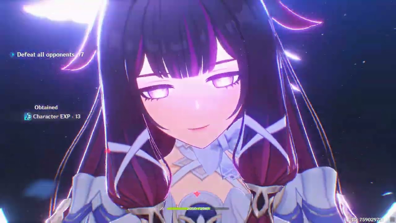 Genshin Impact (Aether): Test Columbina Lv20 - Raiden Shogun gets Lunar Charge