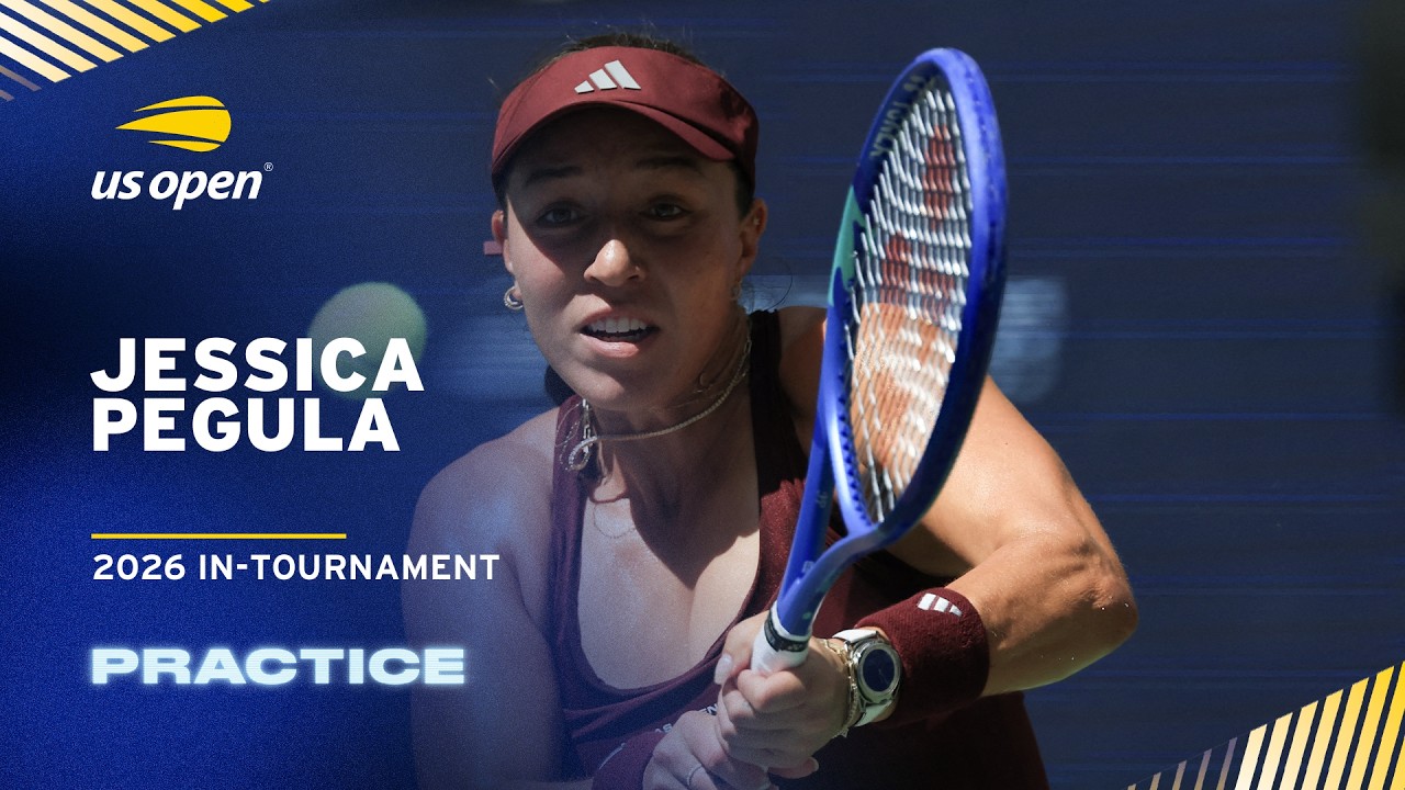 LIVE | Jessica Pegula | Practice Session | 2026 US Open