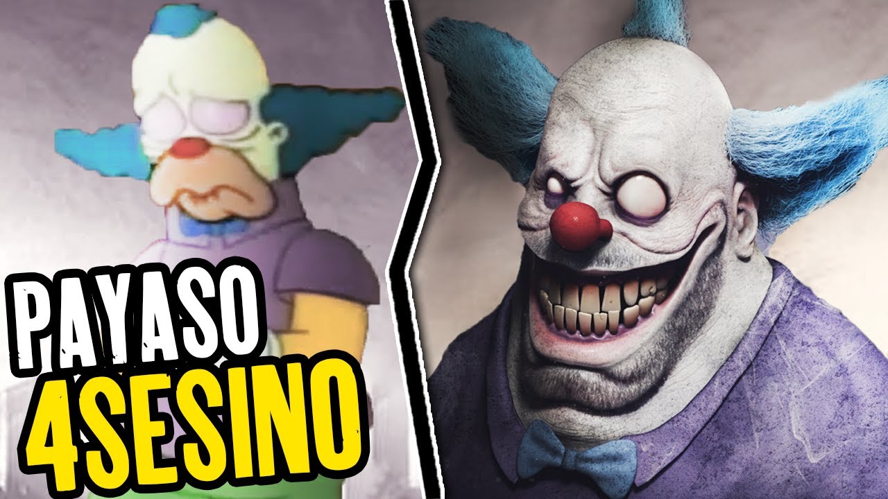 ESTE ES el OSCURO ORIGEN DEL PAYASO DE LOS SIMPSON | Krusty el Come Humanos (Historia)