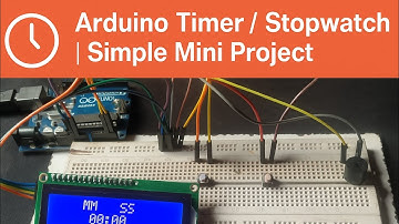 Arduino Timer / Stopwatch | Simple Mini Project 