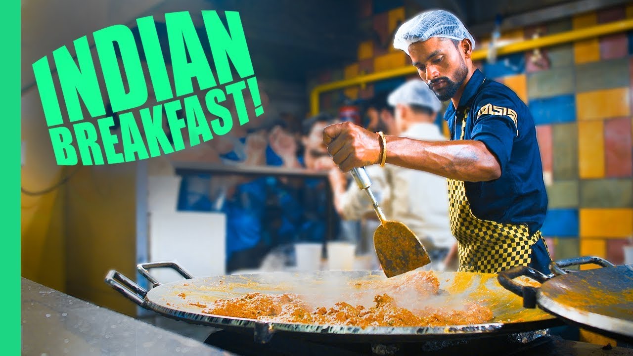 Best Breakfast in Delhi, India! STUPID Good Indian Street Food Tour in