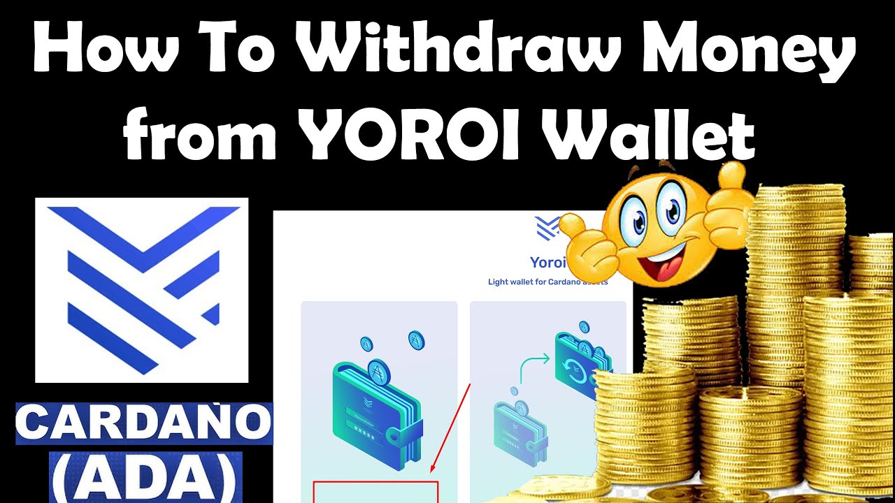 How To Withdraw Money from YOROI Wallet | Cardano | ADA