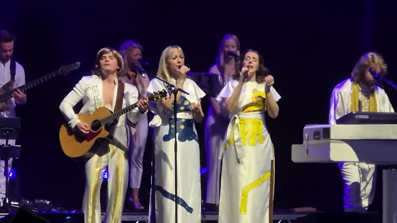 Fernando at the Bradford Live theatre tonight in the 'Waterloo: A Tribute to ABBA' show 