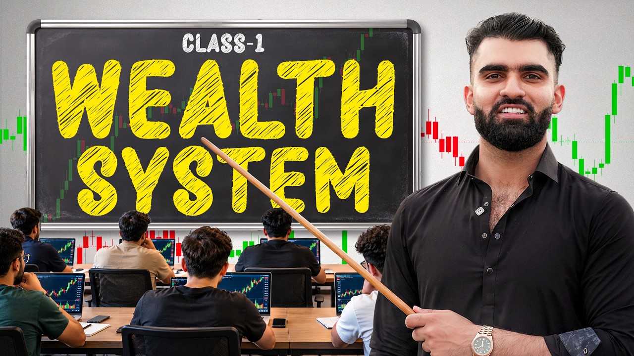 Learn Trading From Scratch in 2026 | Anas Ali’s Wealth System – Class 1