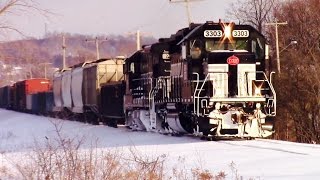 The Chase of Finger Lakes Railway 3303 SD38-2