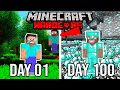 100 Days in a Hardcore Minecraft World.... this is what happened