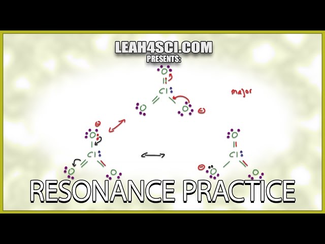 Resonance Structures Practice Problems in Organic Chemistry - YouTube