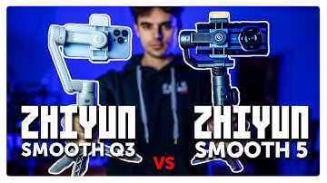 The best Smartphone Gimbal? Zhiyun Smooth 5 vs Smooth Q3
