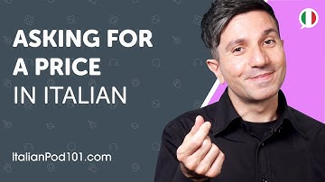 Learn How to Ask for a Price in Italian | Can Do #17