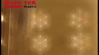 GUTE TEK Plastic 3mm anti glare PMMA light diffuser sheet