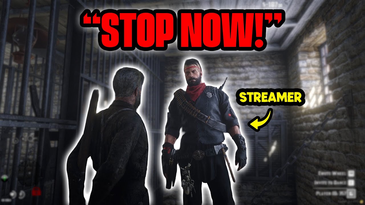 Я подшутил над стримером, злоупотребляющим своей властью, в Red Dead RP.