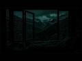 Gentle Rain in Outdoors on the Window Bedroom | Calm, Comfort and Relaxing for Sleeping