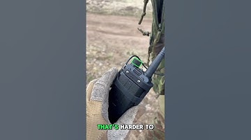 Baofeng UV5R Radio PTT Button Guard #airsoftupgrades #airsoft #hotmicing #airsoftgear