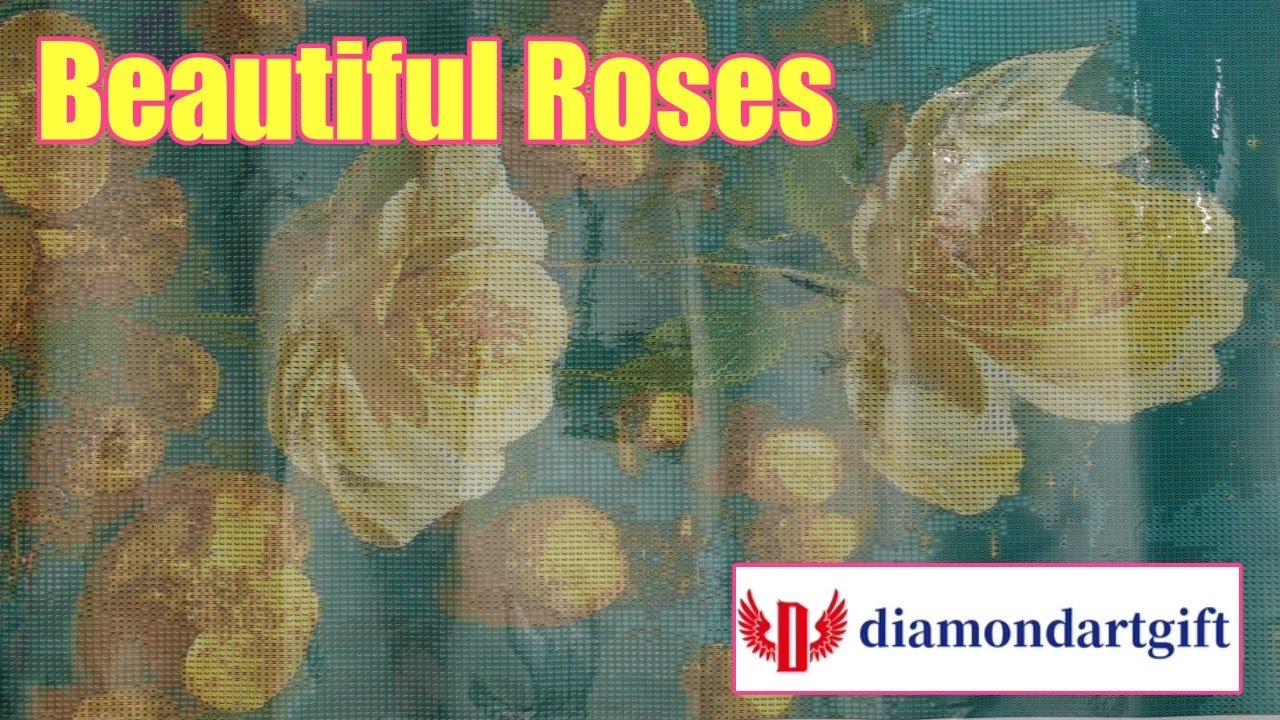 DIAMONDARTGIFT Unboxing / First Impressions 2 Diamond Painting Kits