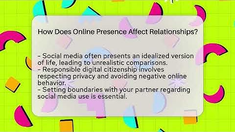How Does Online Presence Affect Relationships? - Everyday-Networking