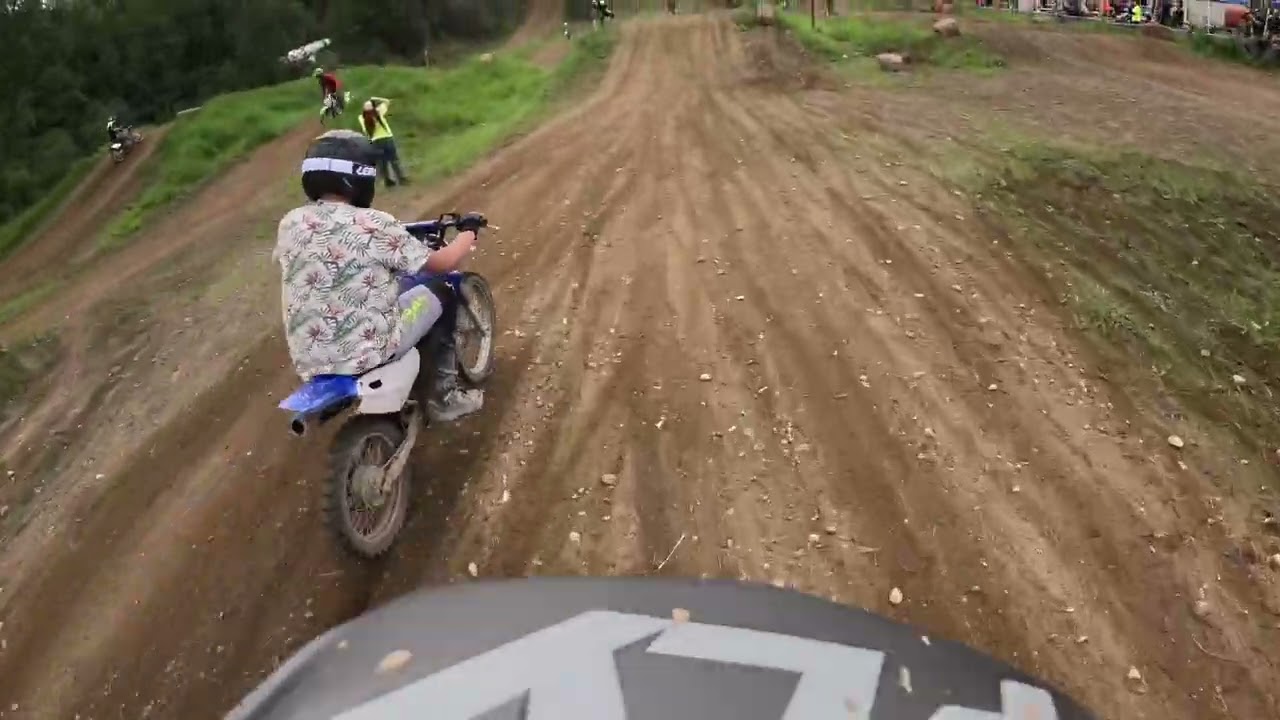 Ttr 110 vs ttr 125 in pitbike race