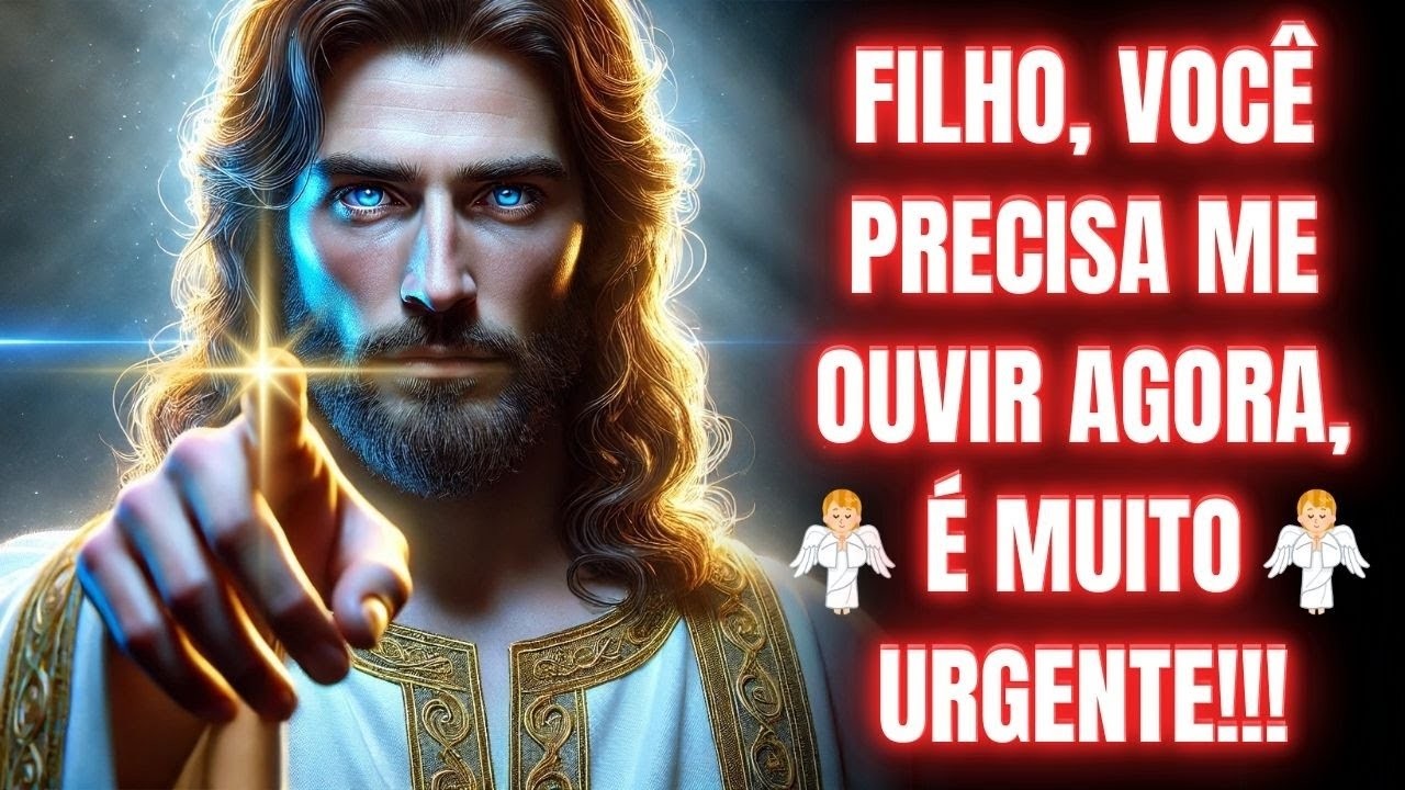 DEUS TE AVISOU HÁ 5 MINUTOS E VOCÊ NÃO OUVIU, ABRA IMEDIATAMENTE