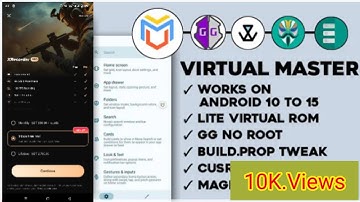 Virtual Master |C UI v4 Custom ROM Magisk || #androidapktips6 #magisk  Android phone Root Az 4.16 🏆