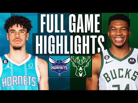 Hornets at bucks | full game highlights | january 31, 2023