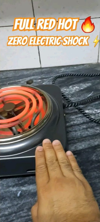 VIDS Electric coil stove 1000 watt | Zero Electric shock tried and tested | Electric Coil hot plate