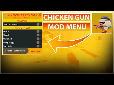 Chicken Gun, MOD MENU!, Unlock All, Control Server + MORE!