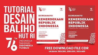 TUTORIAL DESAIN CORELDRAW | Cara Buat Baliho 17 Agustus / HUT RI Ke 76 Mudah & Cepat | Free Download TUTORIAL DESAIN CORELDRAW | Cara Buat Baliho 17 Agustus / HUT RI Ke 76 Mudah & Cepat | Free Download