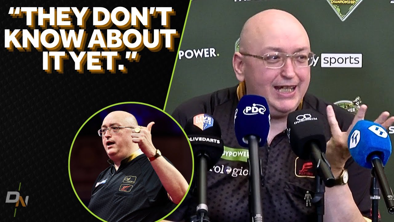 Andrew Gilding SPILLS THE BEANS on SECRET He's Been Keeping and Talks